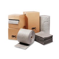 Brady USA MRO15 Brady SPC 15\" X 150\' MRO Plus 3-Ply, Gray, Dimpled, Heavy Weight Sorbent Roll For Use With Oil And Water-Based F